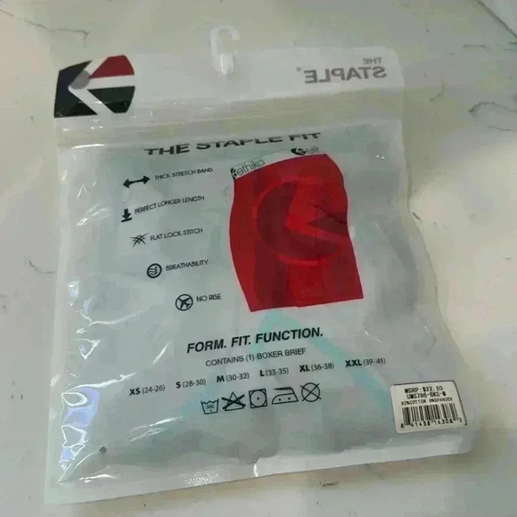 Ethika Gray Boxer Briefs New size Medium - Picture 3 of 3